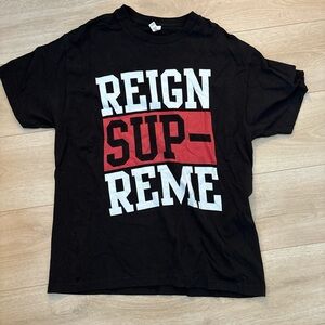 Reign Supreme Black and Red Men's T-Shirt